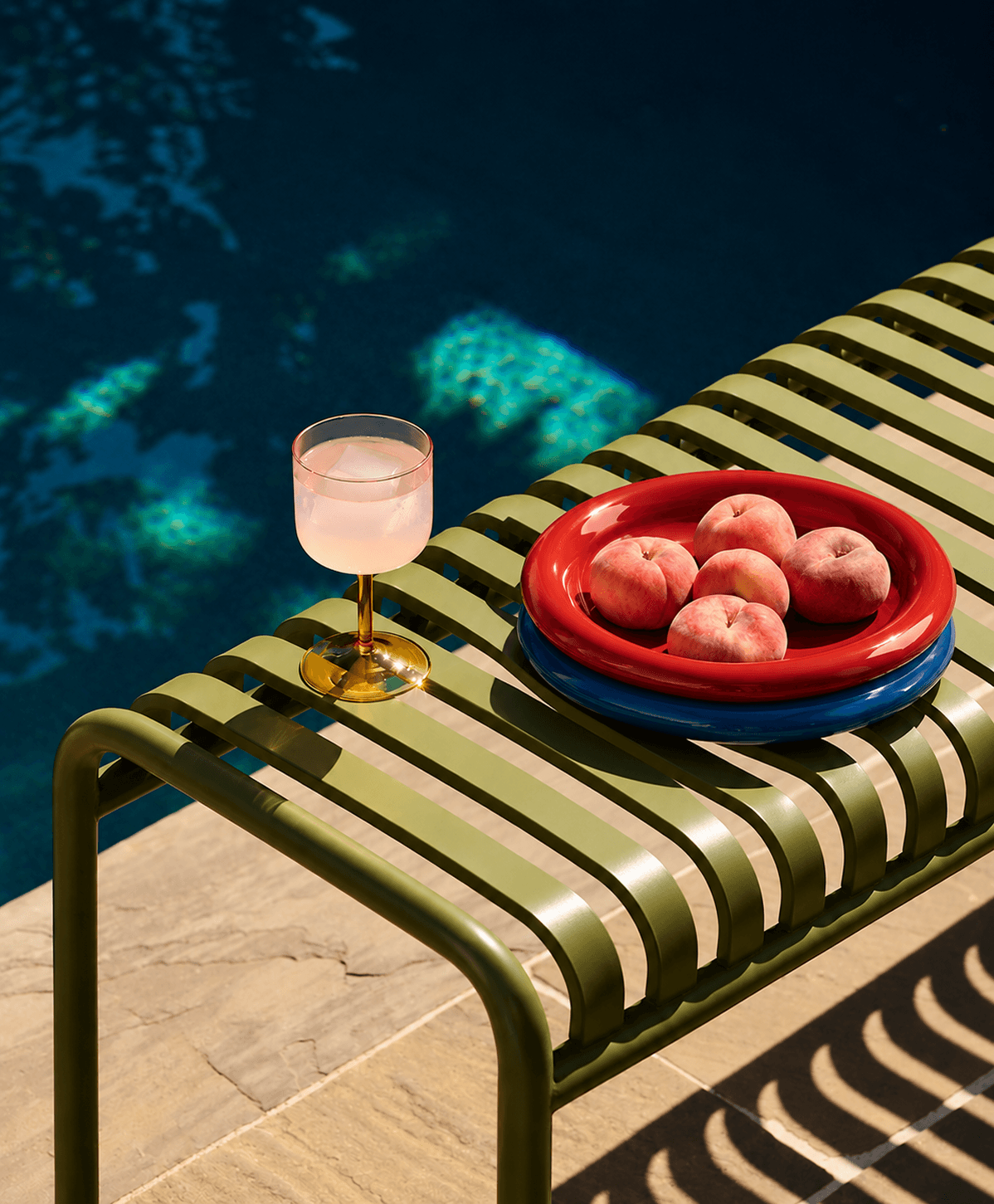 The Color Pop Plate Set ( Blue & Red)