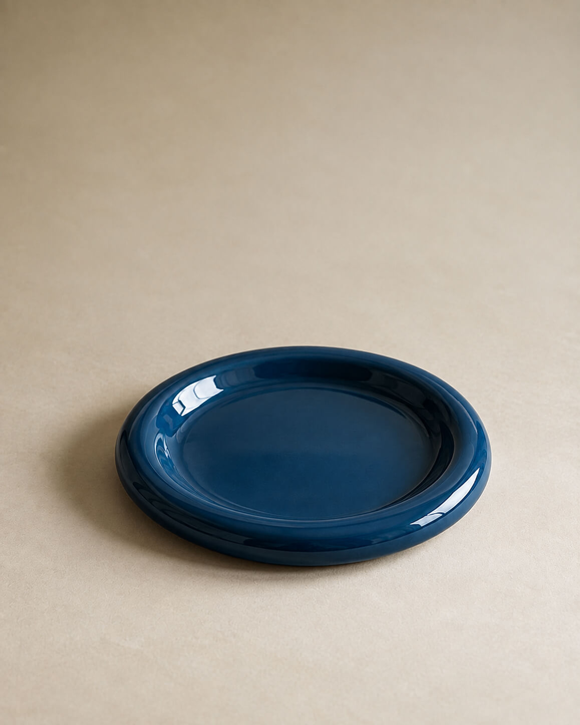 Blue Moon Bubble Plate
