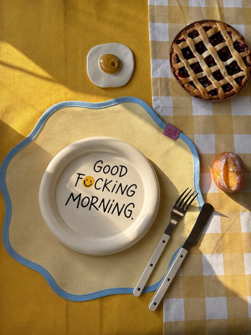 Not A Morning Person Plate